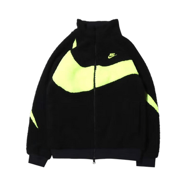 clane REVERSIBLE BOA JACKET ブラック 21aw Nike Big Swoosh Reversible Boa Jacket BQ6546-011 Asia Sizing