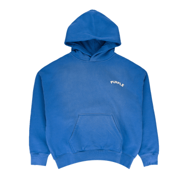 PURPLE BRAND HWT Fleece Pullover Hoodie 'Blue'