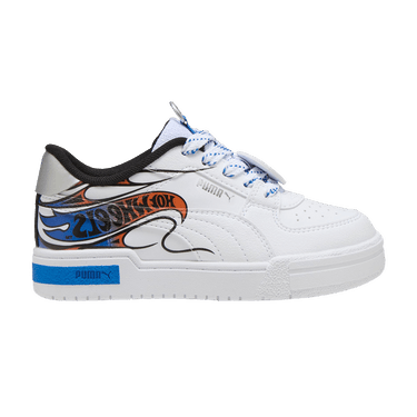 Hot Wheels x Puma CA Pro Little Kid 'White Team Royal'