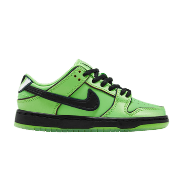 The Powerpuff Girls x Nike Dunk Low Pro SB QS PS 'Buttercup'