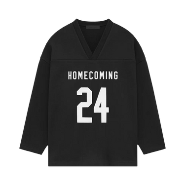Fear of God Essentials Heavy Fleece Hockey Jersey 'Black'