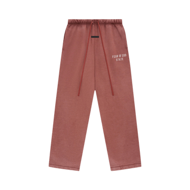 Fear of God Essentials Heavy Fleece Relaxed Sweatpant 'Crimson'
