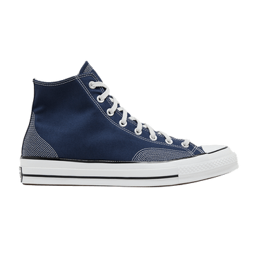 Converse Chuck 70 High 'Multi-Stitch Cotton - Navy'