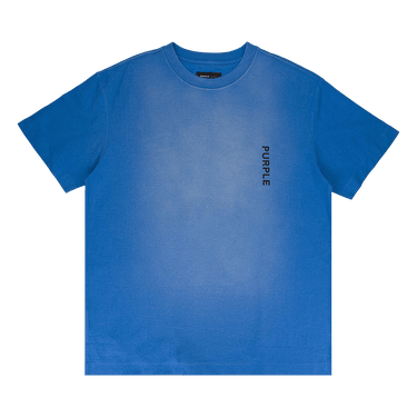 PURPLE BRAND Textured Jersey Short-Sleeve Tee 'Blue'