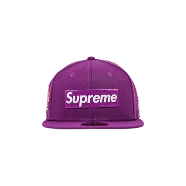 【最安値】 Buy Supreme Championship Box Logo New Era 'Purple 帽子