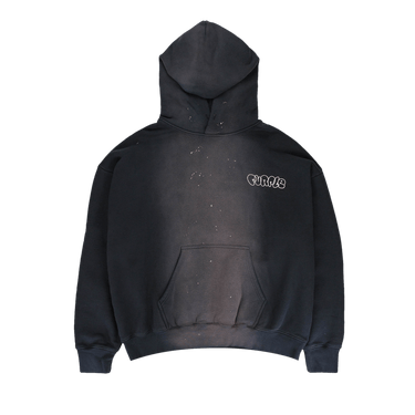PURPLE BRAND HWT Fleece Pullover Hoodie 'Black'