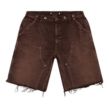 Buy Hellstar Denim Shorts 'Brown' - HSCXSHO04 BROW | GOAT