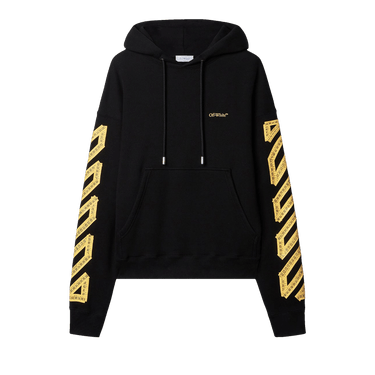 Off-White Tape Arrow Hoodie 'Black'