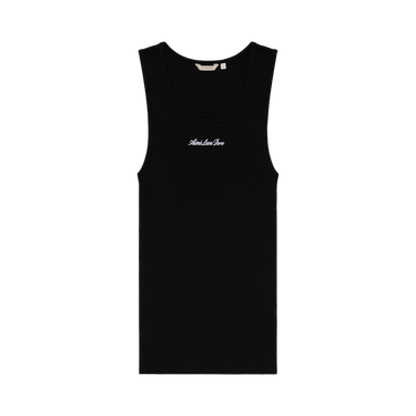 Aimé Leon Dore Embroidered Logo Tank Top 'Jet Black'
