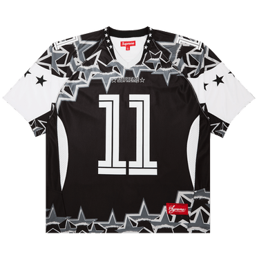 Buy Supreme Stars Football Jersey 'Black' - SS25KN9 BLACK | GOAT