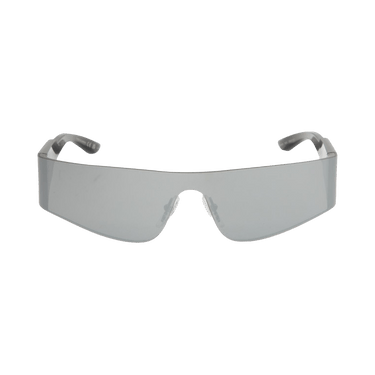 Balenciaga Mono Rectangle Sunglasses 'Silver'