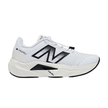 New Balance FuelCell Propel v5 Bungee Lace Little Kid 'White Black'