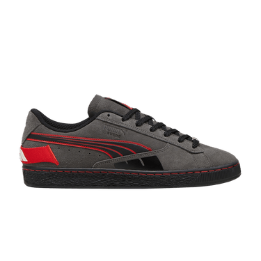 Formula 1 x Puma Suede T 'Shadow Grey Pop Red'