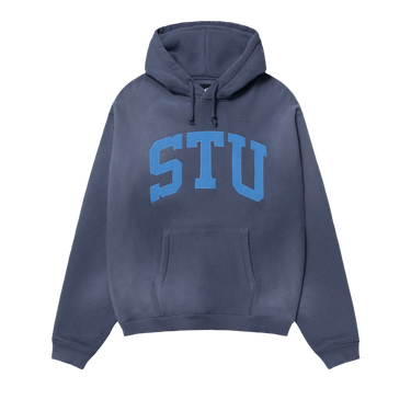 Stussy Stu Appliqué Hoodie 'Blue'