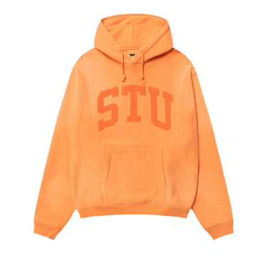 Stussy Stu Appliqué Hoodie 'Orange'