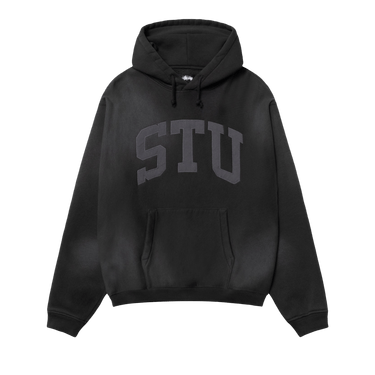 Stussy Stu Appliqué Hoodie 'Black'