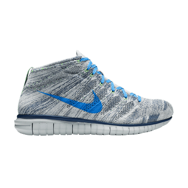 Nike Free Flyknit Chukka 'Wolf Grey Photo Blue'