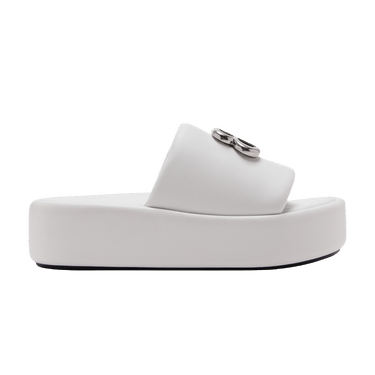 【Balenciaga】RISE SLIDE BB◆788494WB7E1 Women's Rise Sandal in Black | Balenciaga US