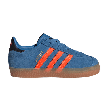 adidas Gazelle Comfort Closure El I 'Focus Blue Solar Orange'