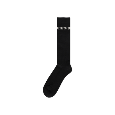 Rick Owens DRKSHDW Knee High Socks 'Black/Pearl'