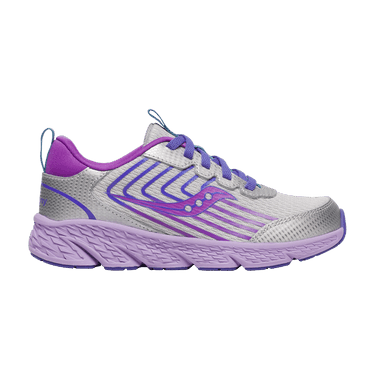 Saucony Wind 3.0 Lace Big Kid 'Silver Purple'