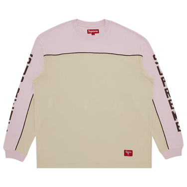 Buy Supreme Paneled Piping Long-Sleeve Top 'Tan' - SS25KN67 TAN | GOAT