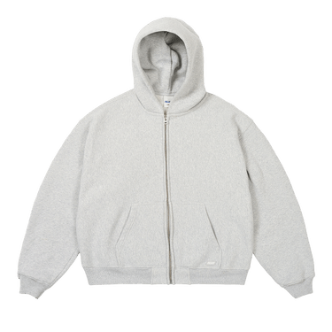 Palace Unisex Zip Hood 'Grey Marl'
