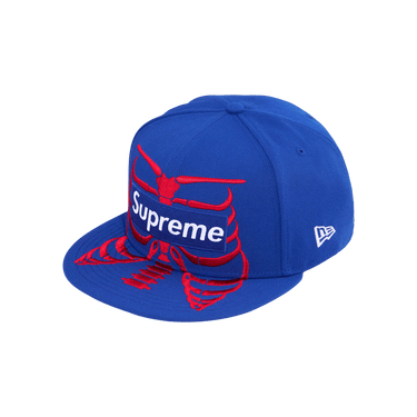 Buy Supreme Bones Box Logo New Era 'Royal' - SS25H11 ROYAL | GOAT
