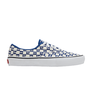 Buy Supreme x Authentic Pro 'Checkered Blue' - VN000Q0DJLX