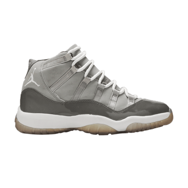 grey jordan 11 high