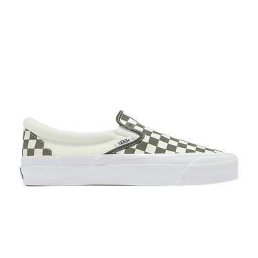 Buy Vans Classic Slip-On 98 LX 'Checkerboard - Grape Leaf Green