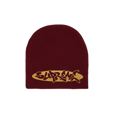 Buy Supreme New World Order Beanie 'Cardinal' - SS25BN10