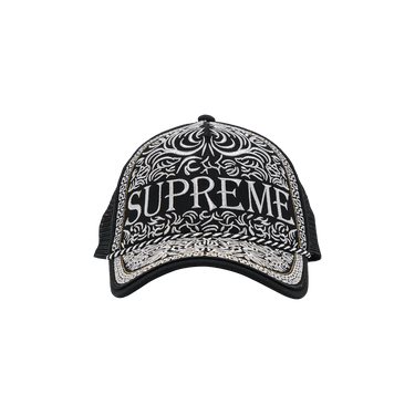 Achetez des Supreme Vaquero Mesh Back 5-Panel 'Black' - SS25H49