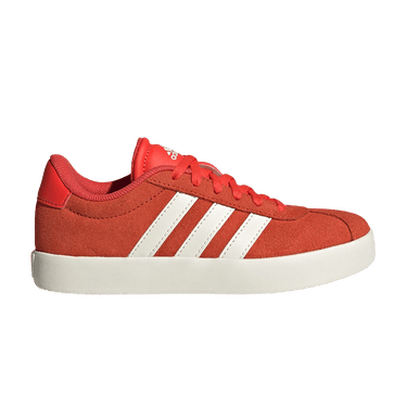 adidas VL Court 3.0 K 'Bright Red Off White'