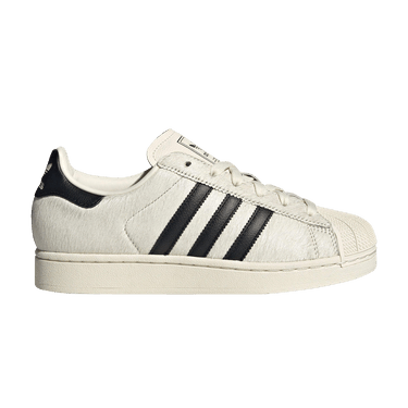 Adidas Wmns Superstar 2 'Off White Pony Hair'