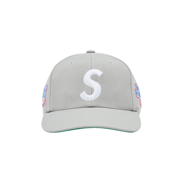 Buy Supreme World Famous S Logo 6-Panel 'Grey' - SS25H23