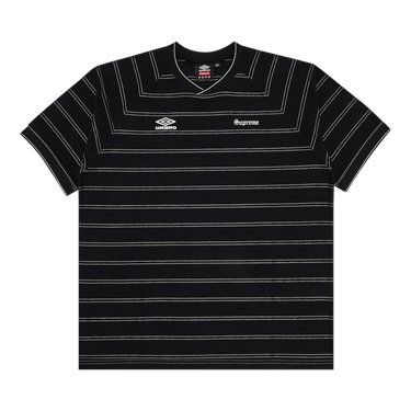 Buy Supreme x Umbro Stripe Soccer Jersey 'Black' - SS25KN65 BLACK