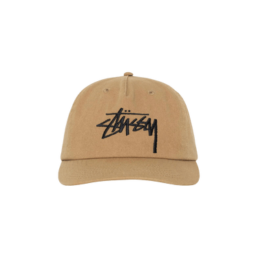 Buy Stussy Mid-Depth Big Stock Snapback 'Tobacco' - 1311145