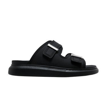Buy Alexander McQueen Hybrid Double Buckle Sandal 'Black