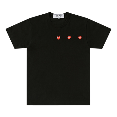 Comme des Garçons PLAY Logo Print Tee 'Black'