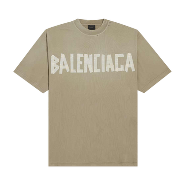 BALENCIAGA| (739784 TOVA9 2942) Buy Balenciaga Tape Type T-Shirt 'Army Green' - 739784 TOVA9