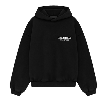 Fear of God Essentials Kids Fleece Hoodie 'Black'