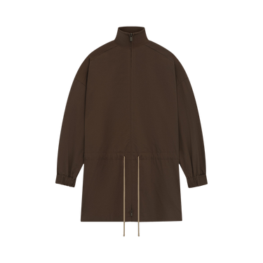 Fear of God Essentials Military Nylon Mockneck Anorak 'Brown'
