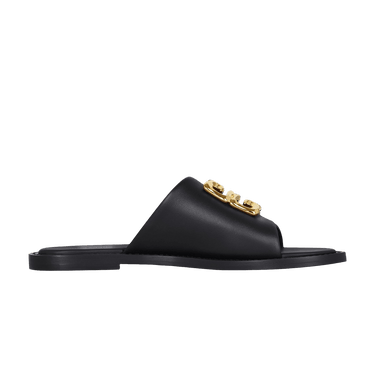 Buy Givenchy Wmns 4G Flat Mule 'Black' - BE3099E28M 001 | GOAT