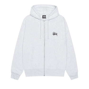 Buy Stussy Big & Meaty Zip Hoodie 'Ash Heather' - 1975133 ASH | GOAT
