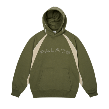 Palace Piped Panel Hood 'The Deep Green'