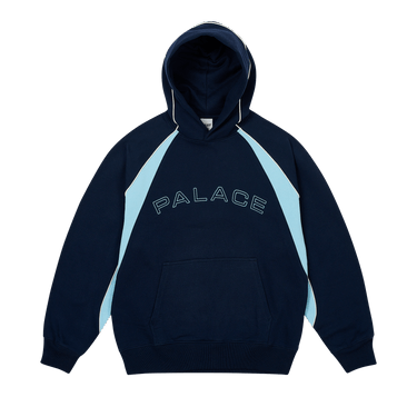 Palace Piped Panel Hood 'Ocean Blue'