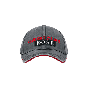 Buy Martine Rose Roll Back Cap 'Grey/Red' - 1168WP13029 GREY | GOAT
