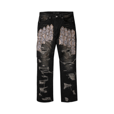 Who Decides War Patched Arch Mocha Denim 'Chestnut'