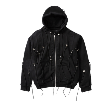 Who Decides War String Theory Zip Up Hoodie 'Coal'